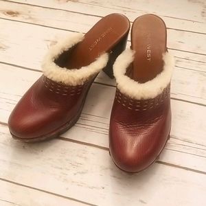 Nine West Sherpa Mules